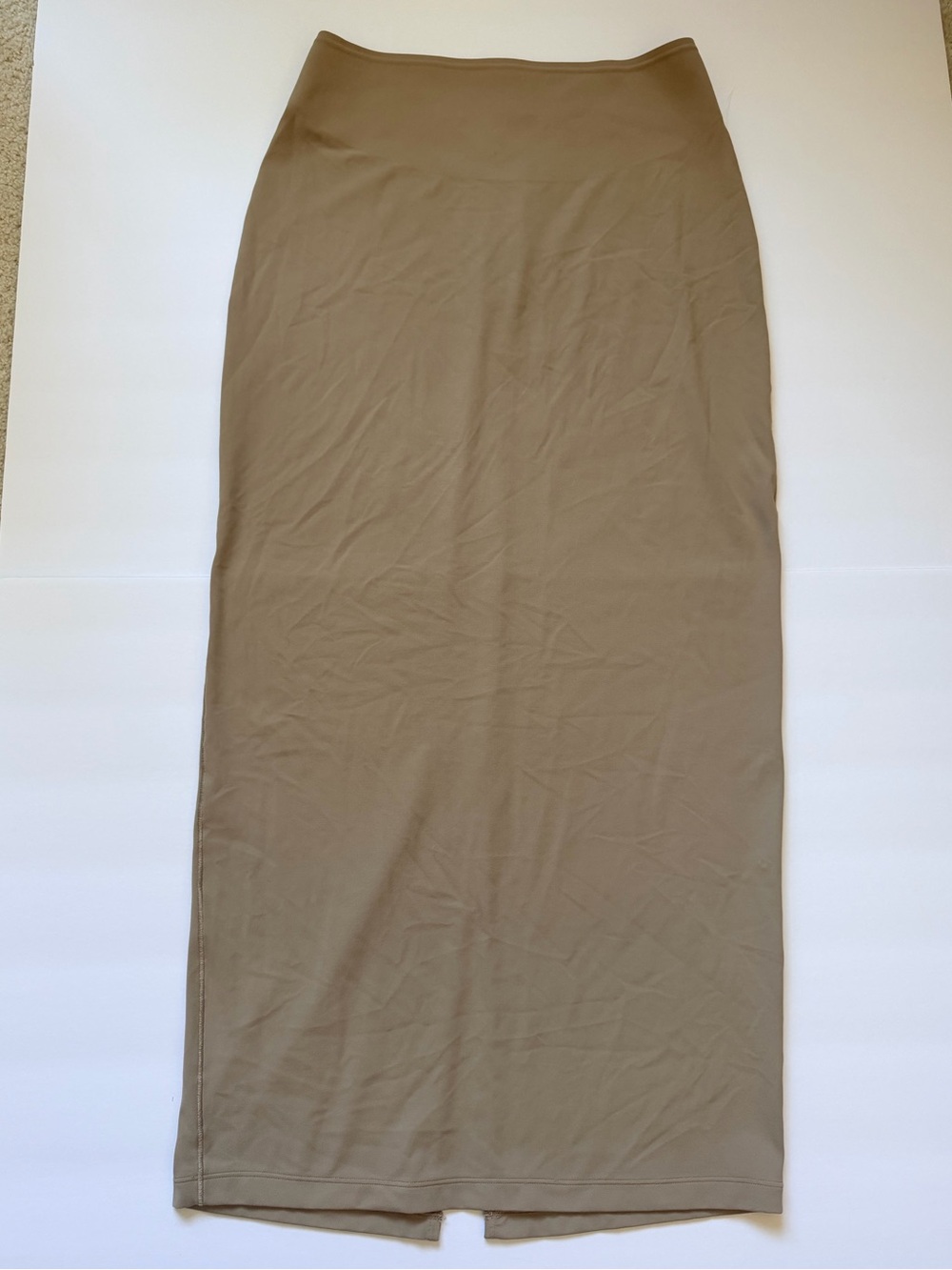 Athleta Taupe Maxi Skirt - XS New without Tags
